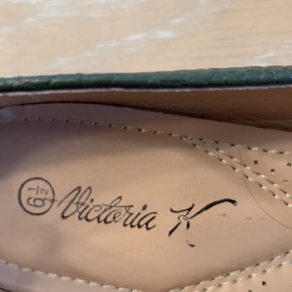 Victoria K rubber sole flats / loafers Size 6.5 NWOB light & comfy shoes - Picture 9 of 9